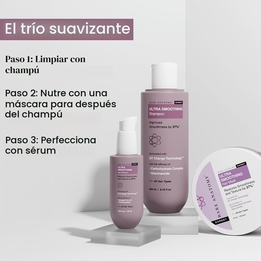 Mascarilla Capilar Alisadora Bare Anatomy